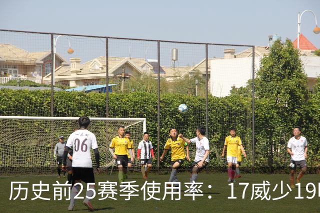 历史前25赛季使用率：17威少19哈登23字母占据前三 东契奇上榜6次